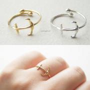 Anchor open adjustable ring, Anchor ring, Open ring